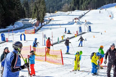 Moving Carpet, children's ski slope and beginners' slope - Gosau am Dachstein (AUT)