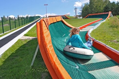 Summer tubing Teichland