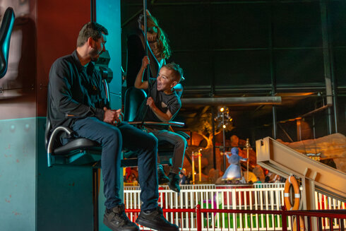 Tower offers interactive height experience in the "Bommelwereld" in Groenlo (Netherlands)