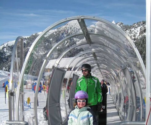 Ski Kinderland Malbipark shines in new splendor Bergbahnen Malbun (LIE)
