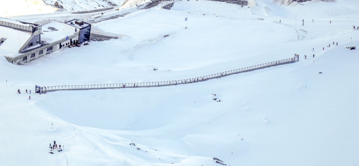 New Moving Carpet on the World Cup slope from the Rettenbachferner