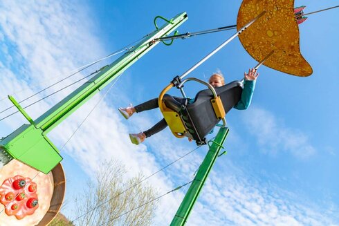 Lo skydive tematizzato come una "fionda di pancake" ha ottenuto un grande successo agli European Star Awards