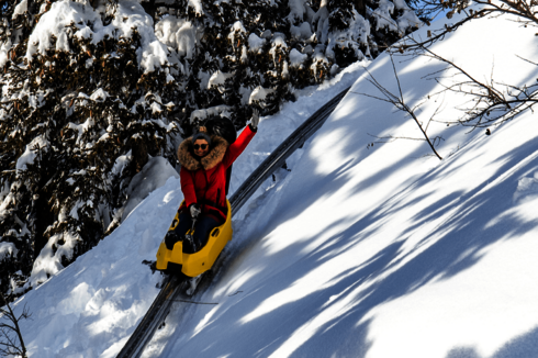 X-TREME luge - the flagship for summer and winter activities in La Rosière.