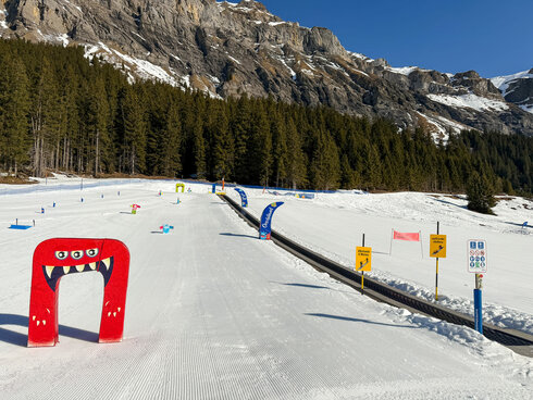 Expériences de ski interactives adaptées aux enfants avec Sunkid Sunny Stuff