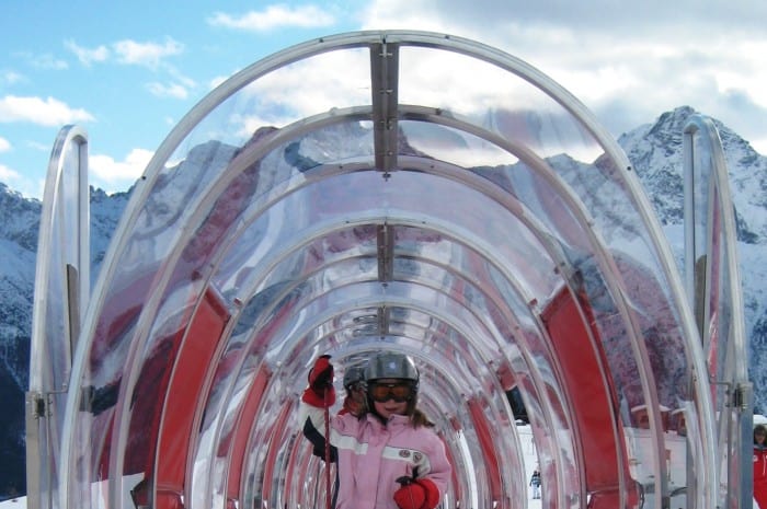 Le plus long tapis magique d'Autriche au Wildkogel
