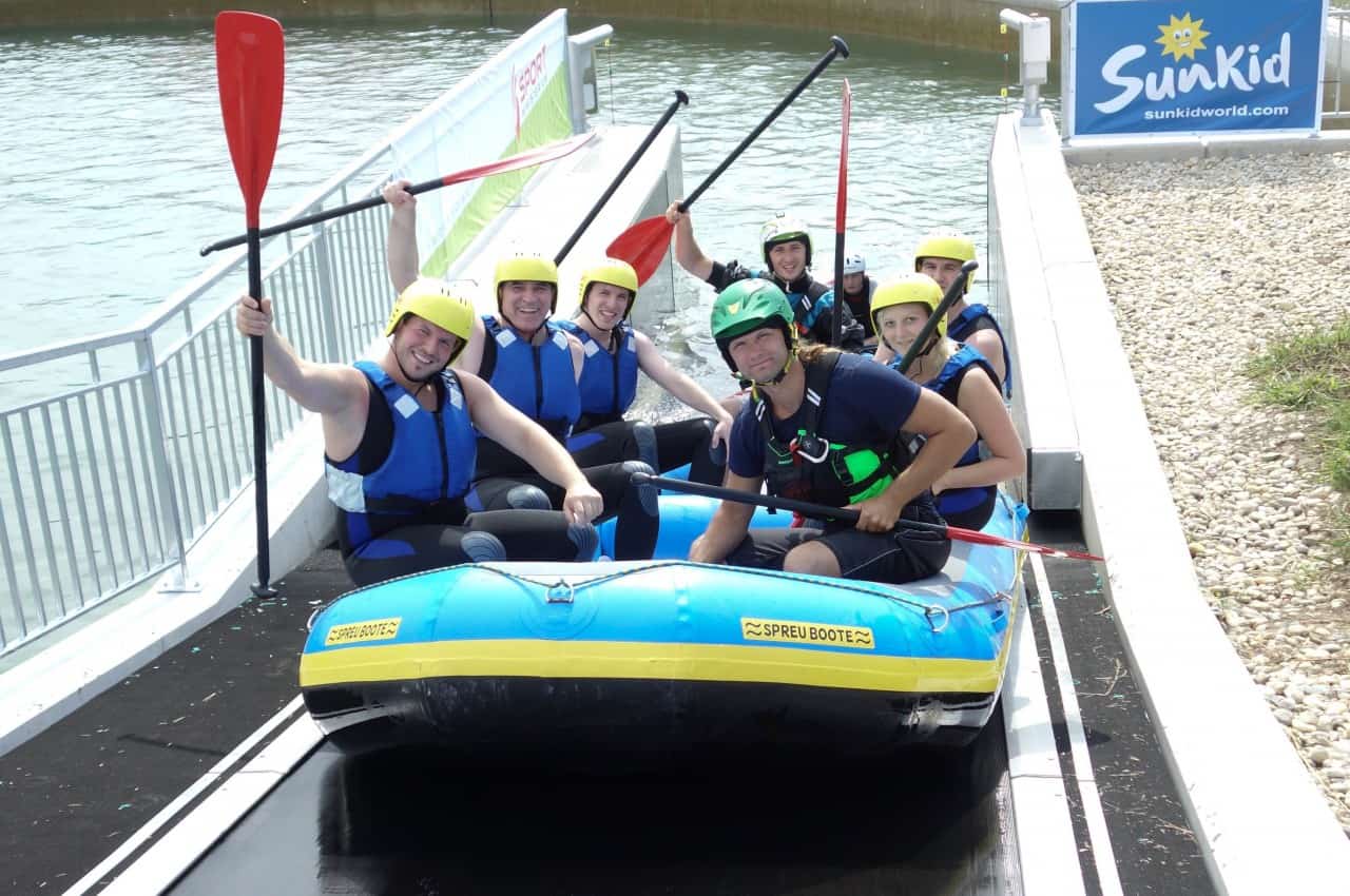 Tapis magique : tapis roulant pour bateaux Sunkid pour les sports d'eau vive